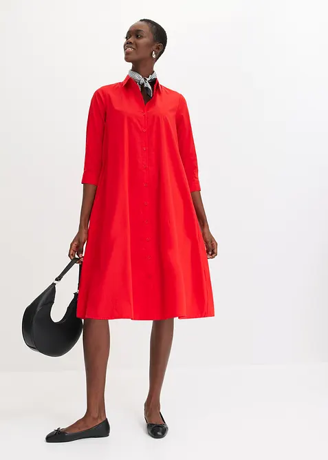 Abito chemisier con cotone, bonprix