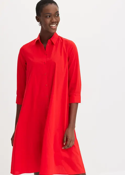 Abito chemisier con cotone, bonprix