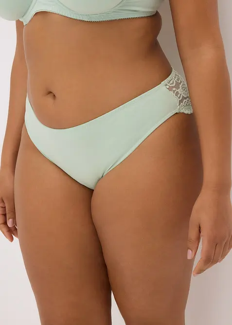 Slip con pizzo (pacco da 6), bonprix