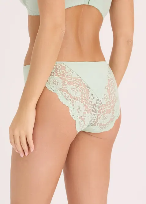 Slip con pizzo (pacco da 6), bonprix