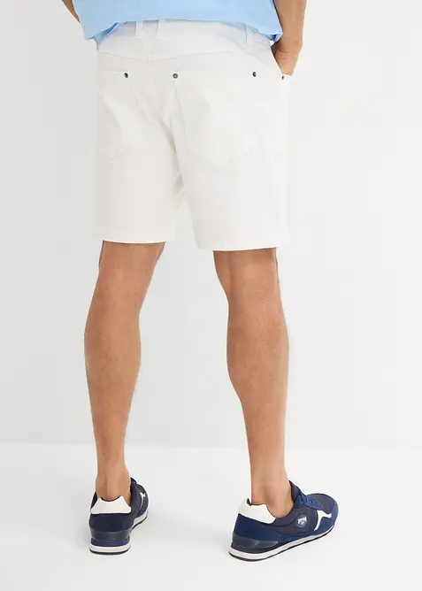 Bermuda di jeans larghi elasticizzati, loose fit, bonprix