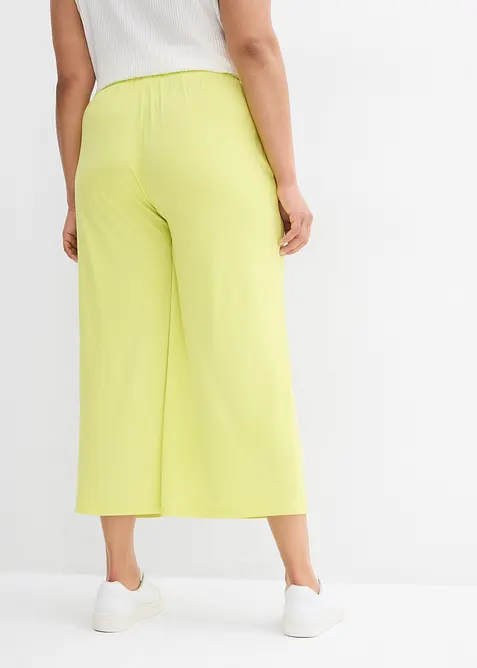 Pantaloni culotte in jersey di viscosa fluido, bonprix