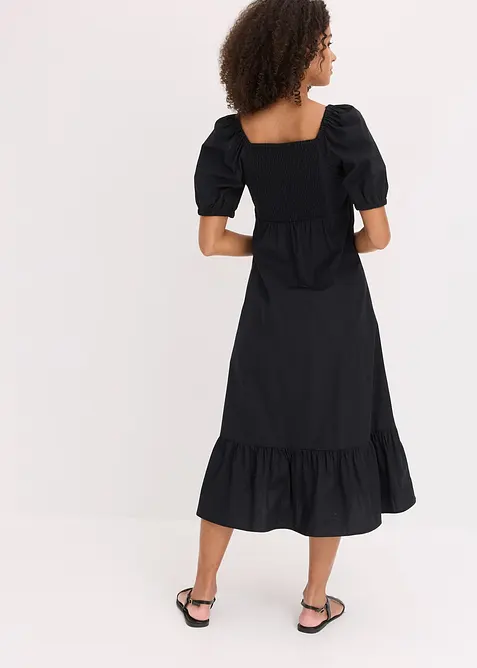 Abito midi in puro cotone biologico, bonprix