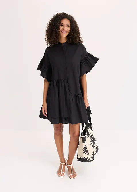 Abito tunica in puro cotone biologico, bonprix