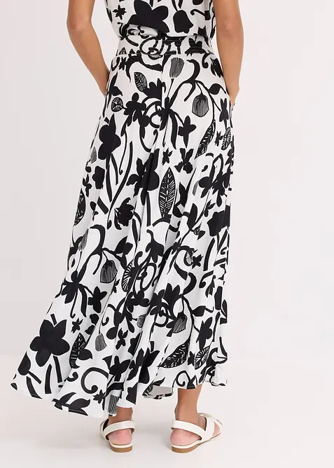 Gonna lunga in viscosa fluente, bonprix