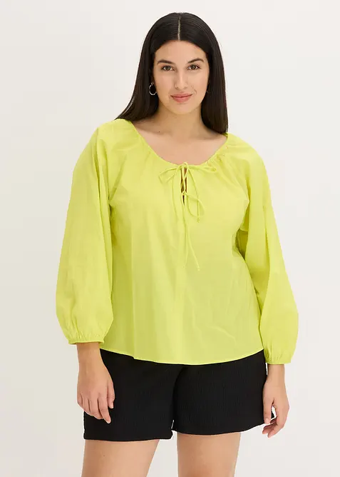 Blusa in puro cotone biologico, bonprix