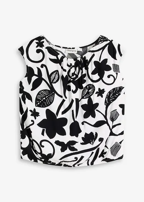 Top cropped in viscosa fluente, bonprix