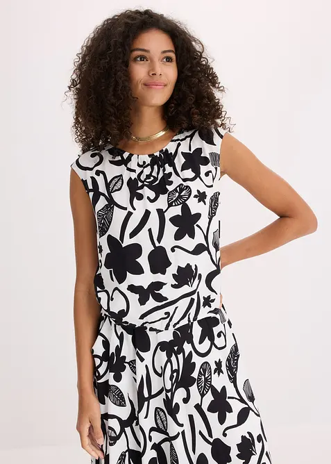 Top cropped in viscosa fluente, bonprix