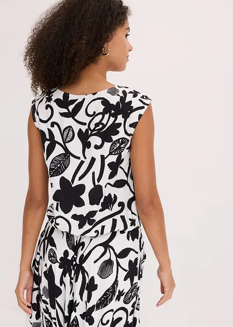 Top cropped in viscosa fluente, bonprix