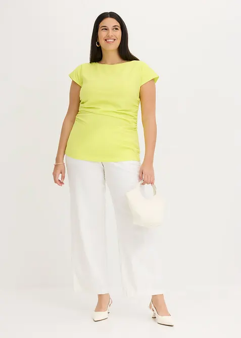 Maglia in cotone elasticizzato, bonprix