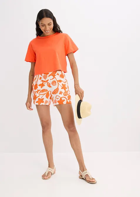 Maglia oversize in puro cotone biologico, bonprix