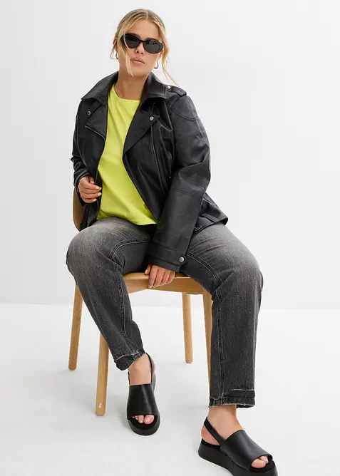 Maglia oversize in puro cotone biologico, bonprix