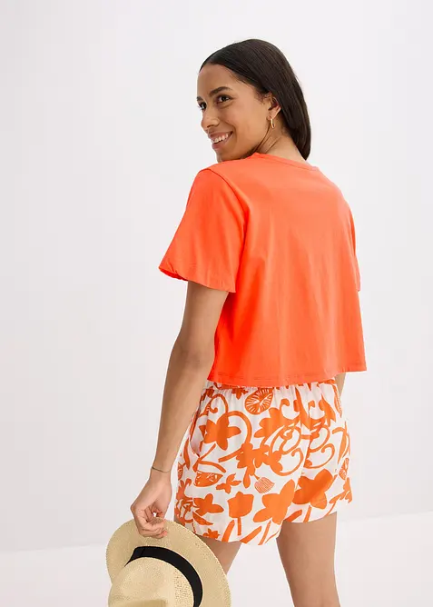 Maglia oversize in puro cotone biologico, bonprix