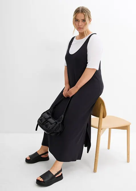 Abito di jersey in viscosa fluente, bonprix