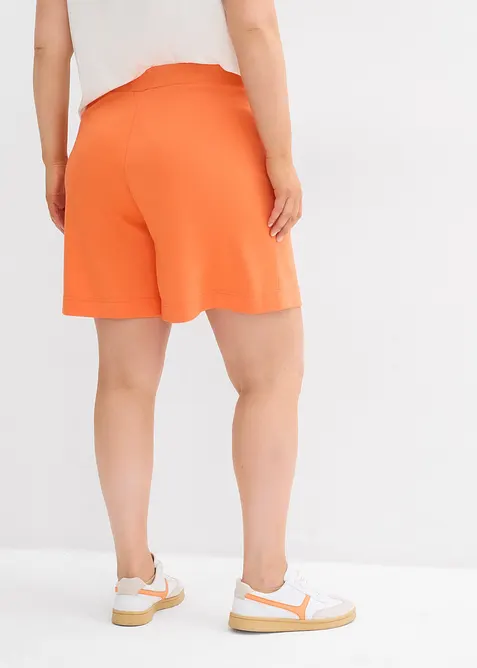 Shorts con elastico in vita in punto di Roma comodo, bonprix