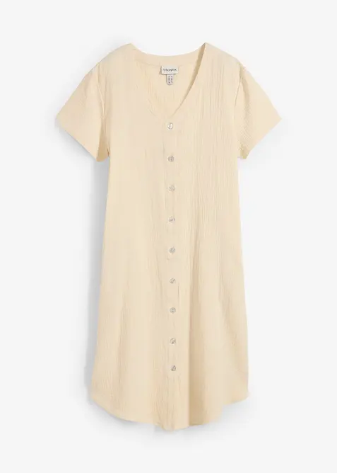 Abito chemisier in soffice mussola, bonprix