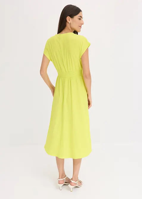 Abito in jersey crêpe leggero, bonprix