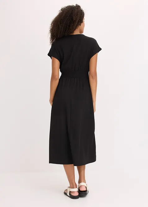 Abito in jersey cr&ecirc;pe leggero, bonprix