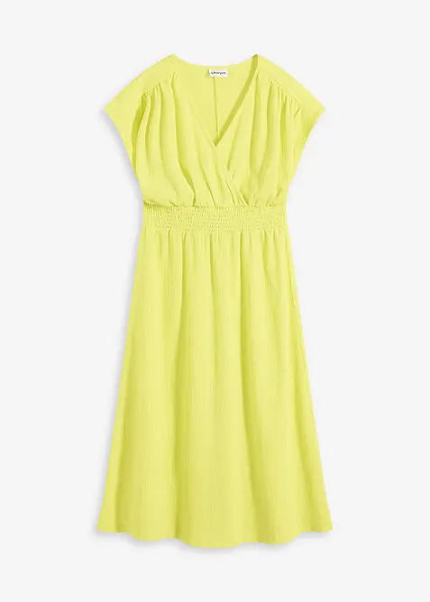 Abito in jersey crêpe leggero, bonprix