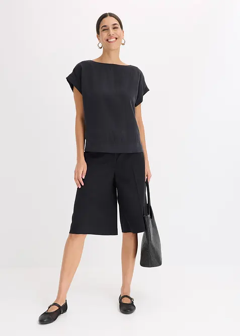 Tunica con scollo a barca, bonprix