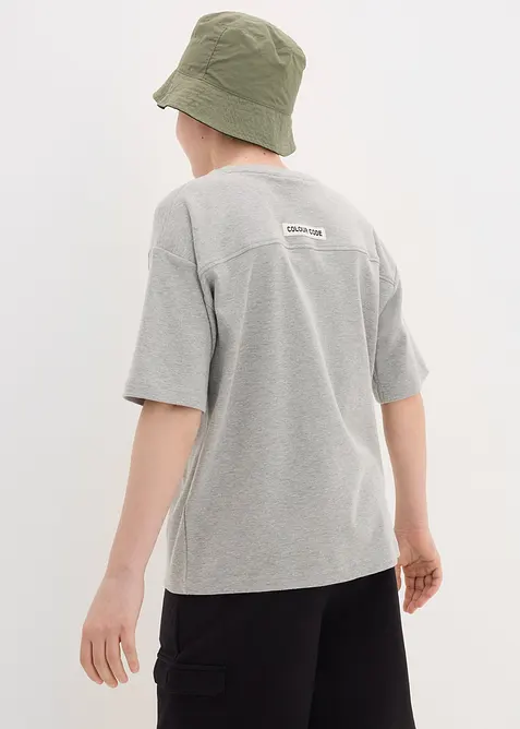 T-shirt oversize con cotone biologico, bonprix