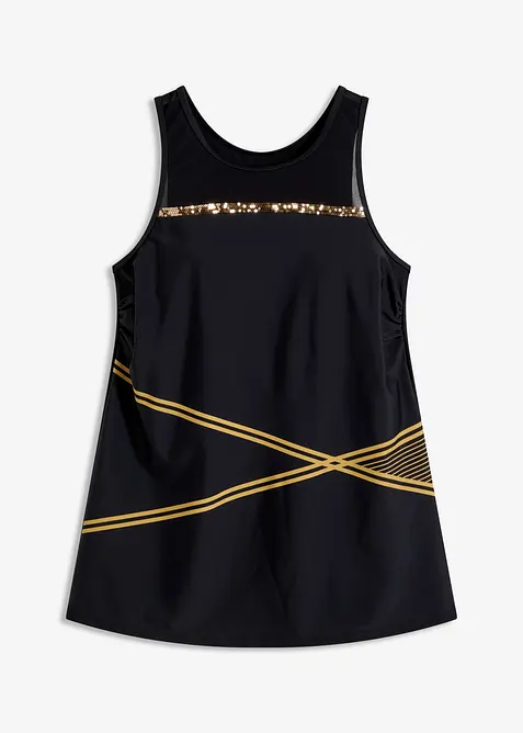 Top per tankini esclusivo in poliammide riciclata, bonprix