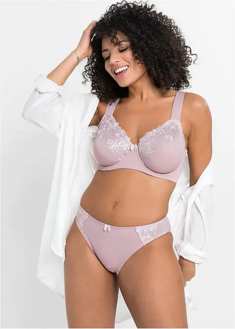 Reggiseno con ferretto e spalline imbottite (pacco da 2), bonprix