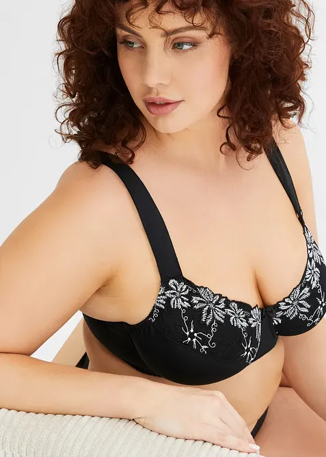 Reggiseno con ferretto e spalline imbottite (pacco da 2), bonprix