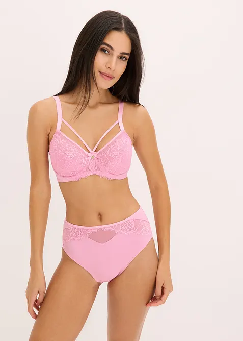 Reggiseno minimizer con pizzo delicato, bonprix