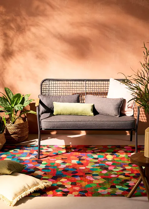 Tappeto da interno ed esterno in colori forti, bonprix