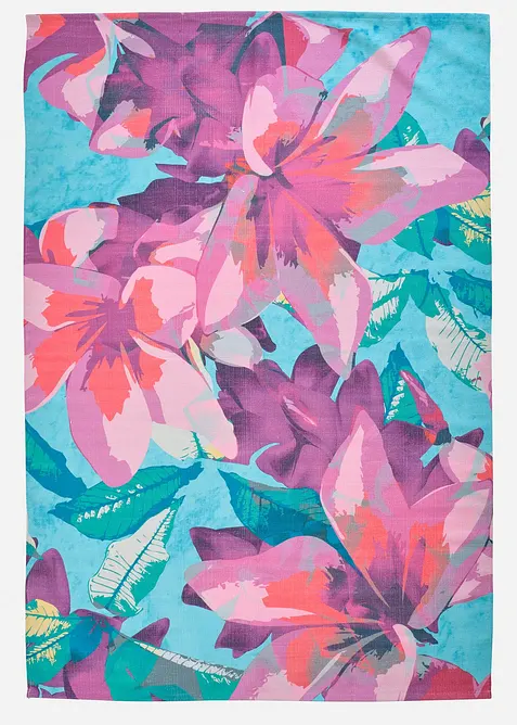 Tappeto da interno ed esterno con motivo floreale, bonprix