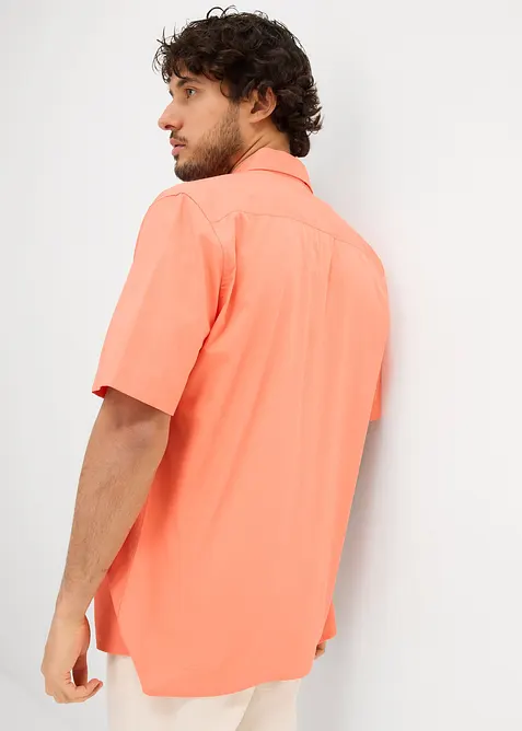 Camicia a maniche corte in puro cotone, bonprix