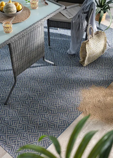 Tappeto da interno ed esterno con  struttura fine, bonprix