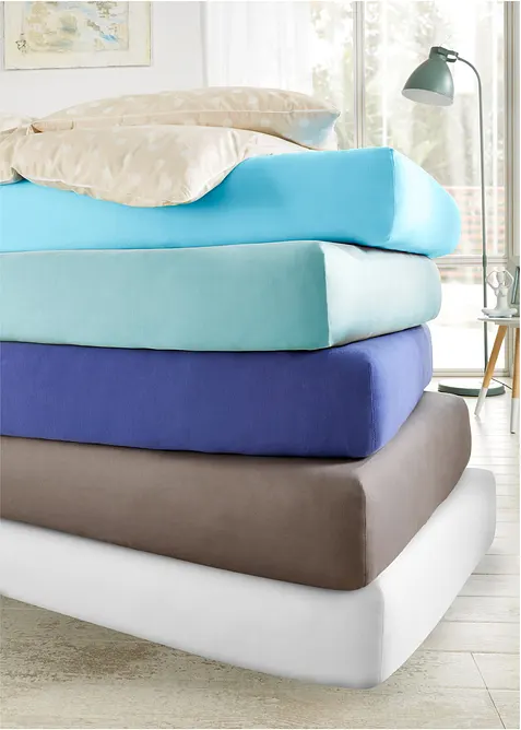 Lenzuolo con angoli in jersey, bonprix