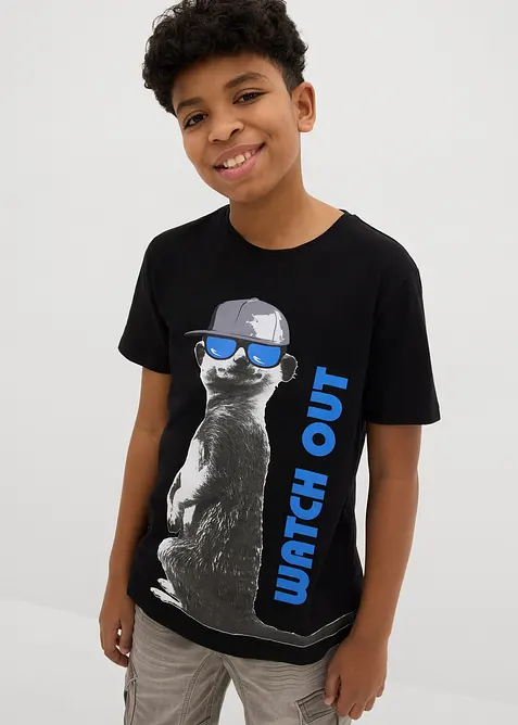 T-shirt con cotone biologico, bonprix