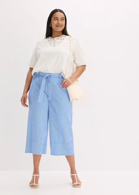 Pantaloni a quadretti Vichy, bonprix