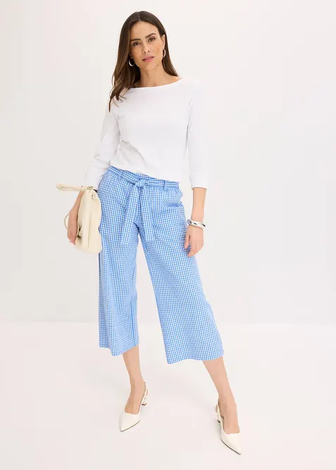 Pantaloni a quadretti Vichy, bonprix