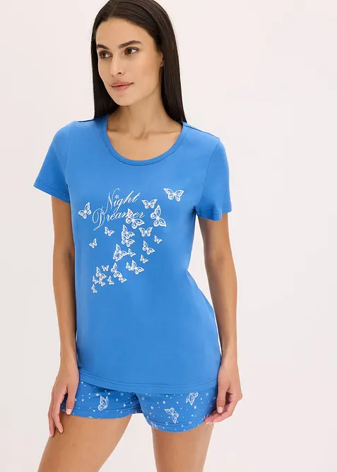 Pigiama estivo in puro cotone, bonprix