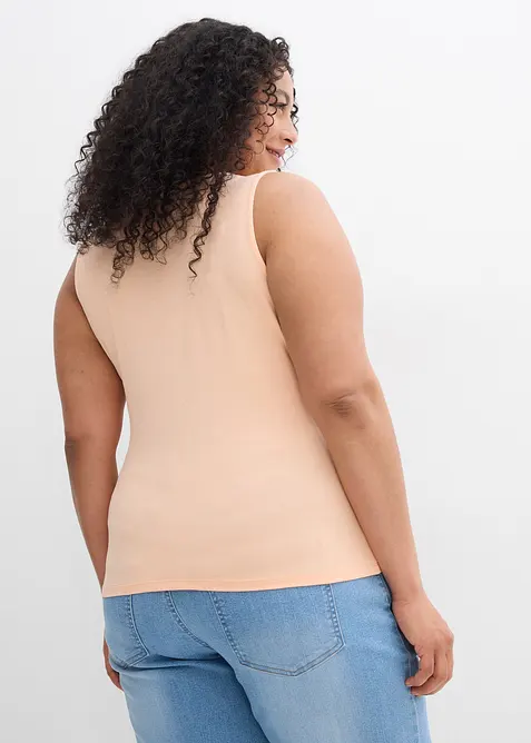 Top in viscosa morbida (pacco da 2), bonprix