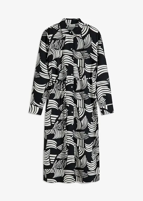 Abito in misto lino leggero, bonprix