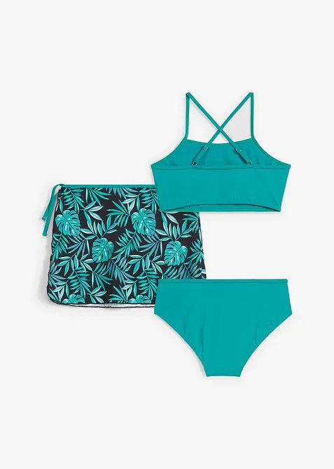 Bikini e gonna (set 3 pezzi), bonprix