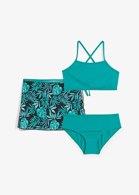 Bikini e gonna (set 3 pezzi), bonprix