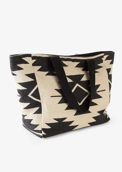 Borsa shopper in tela, bonprix