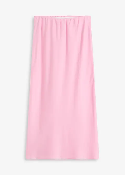 Gonna midi in satin, bonprix