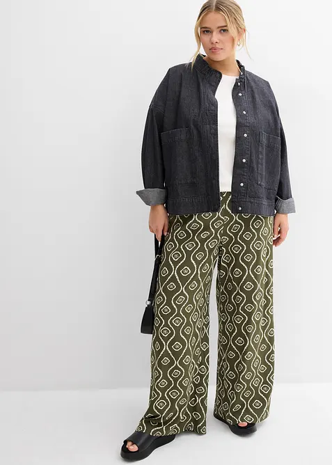 Pantaloni in viscosa fluente, bonprix