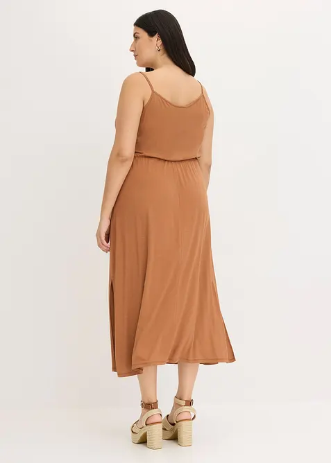 Abito di jersey con pizzo, bonprix