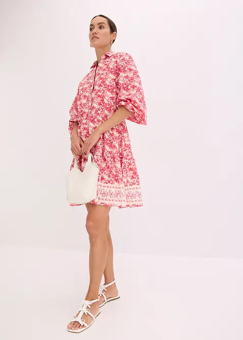 Abito effetto lino, bonprix