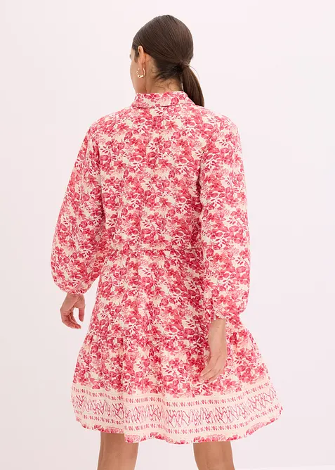 Abito effetto lino, bonprix