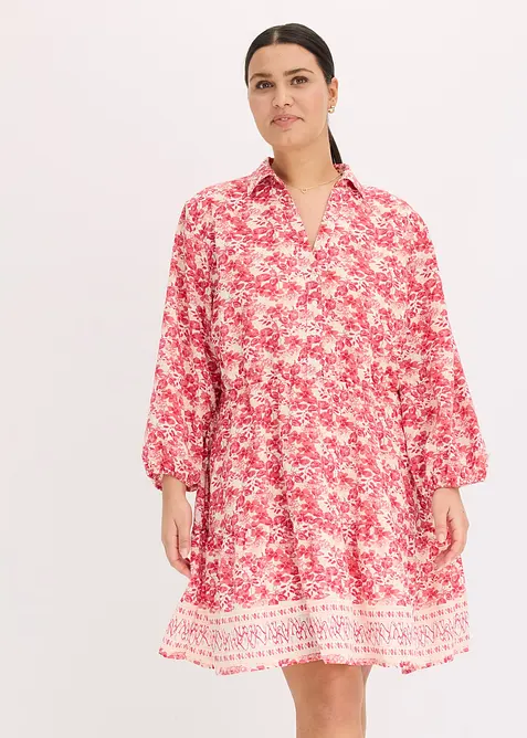 Abito effetto lino, bonprix