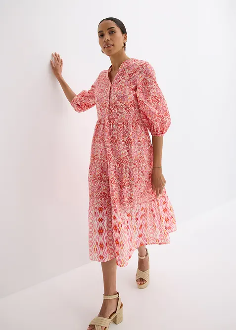 Abito midi in cotone leggero, bonprix